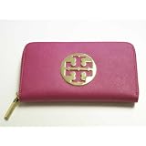 TORY BURCH トリーバーチ レザーウォレット長財布【ローズピンク】並行輸入品