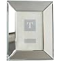 Reflections Beveled Mirror Photo Frame, 9.5"Hx7.5"W, SILVER