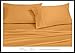 Queen Gold Silky Soft bed sheets 100% Rayon from Rayon from Bamboo Sheet Set