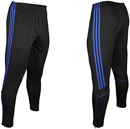 MaxTrend Men¡¯s Soccer Football Training Sweat Track Pants Athletic Skinny Trousers S-XL