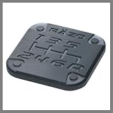 RAZO RB10 Metallic Aluminum Shift Pattern Badge