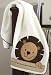 Bedtime Originals Baby Zoo Blanket - Chocolate