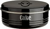 Typhoon Cake Storage Tin in Black
