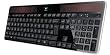 Logitech K750 Tastatur f�r PC solar schnurlos schwarz  (deutsches Tastaturlayout, QWERTZ)