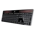 Logitech K750 Tastatur f�r PC solar schnurlos schwarz  (deutsches Tastaturlayout, QWERTZ)
