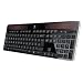 Logitech K750 Tastatur f�r PC solar schnurlos schwarz  (deutsches Tastaturlayout, QWERTZ)