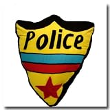 Police Heroes Shield Pillow