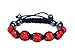 Dream Jewelry 2012 Shamballa Style Bracelet Mens Ladies 7*10mm Rhinestone Disco Ball Beads