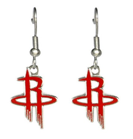 Houston Rockets - NBA Team Logo Dangler Earrings