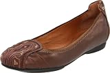 indigo by Clarks Women's Plush Velvet Flat,Bronze Leather/Cuir Bronze,10 M US