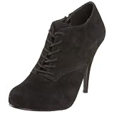 Steve Madden Women's Trikki Bootie,Black Suede,9.5 M US