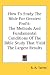 Book How To Study The Bible For Greatest Profit: The Methods And Fundamental Conditions Of The Bible Study That Yield The Largest Results