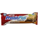 MET-Rx Protein Plus Protein Bar, Peanut Butter Cup, 3 oz. Bars, 4 Count