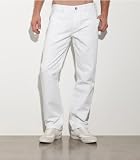 G by GUESS Chase Relaxed Straight Jeans - White Was