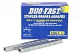 Duo-Fast 5008C 1/4 Length x 1/2 Crown 20 Gauge Staples 5000 per Pack (3947)