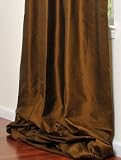 Chocolate Brown Thai Silk Swatch
