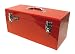 HOMAK RD00120920 20-Inch Steel Flat-Top Tool Box Red