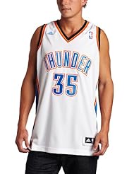 From Amazon.com. Click for details:
 NBA Oklahoma City Thunder Kevin Durant Swingman Jersey, White, X-Large NBA Oklahoma City Thunder Kevin Durant Swingman Jersey, White, X-Large