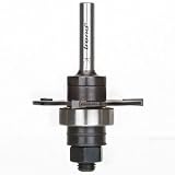 Trend T410X1/4TC 1/16-Inch Guided Three-Wing Slotter Carbide Tipped Router Bit, 1/4-Inch Shank