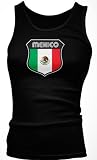 Mexico Crest International Retro Soccer Juniors Tank Top, Mexican National Pride Juniors Boy Beater