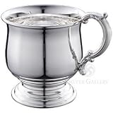 Empire Sterling Silver Bulged Footed Baby Cup