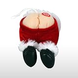 Tootin Santa Farting Santa Butt Holiday Ornament