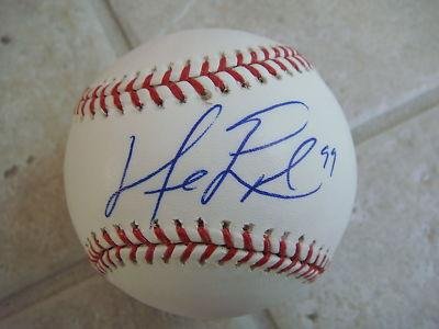 Manny Ramirez Autographed Ball - White Sox dodgers Official Ml - Autographed Baseballs