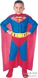 : Child's Classic Superman Superhero Costume (Size: Small 4-6)