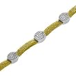 14K Yellow Gold Diamond Bracelet - 1.50 Ct.