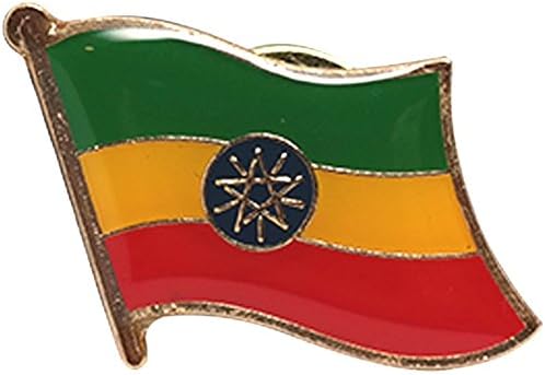 Rasta Jamaican Lion Flag Logo Lapel Pin - 3 Styles (One Size, Rasta Flag)