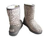 Ugg Australia Woman Classic Short Boots * Paisley Grey * US Sz 8