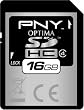 PNY Secure Digital (SDHC) Card High Capacity 16GB Optima Speicherkarte (original Handelsverpackung)