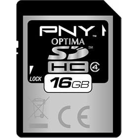 PNY - Secure Digital - Optima High speed - National Geographic - 16 Go