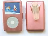 Pink Aluminium Case for iPod Classic (160GB) with BeltClip