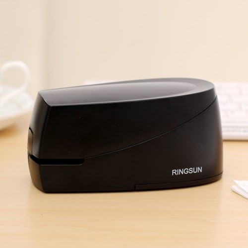 Ringsun Electric Stapler 9481 with AC/DC adaptor , or 4AA alklaine batteries .
