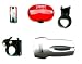 Smart Halogen Front + LED Rear Cycle Lightset