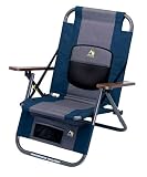 GCI Outdoor Wilderness Luxurious Recliner Midnight Blue