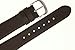 JP Leatherworks Mens Genuine Italian Leather Watchband Brown 20mm Watch Band