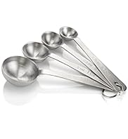 4 Stainless Steel Measuring Spoons