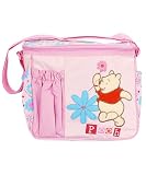 Winnie the Pooh Mini Diaper Bag with Bottle Holders - pink, one size