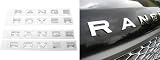 Land Rover Range Rover/Range Rover Sport RANGE ROVER Lettering - Chrome, Front & Rear 08 07 06 03-05
