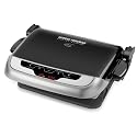 George Foreman GRP4EWS Platinum Evolve Grill with 2 Grill Plates and 2 Waffle Plates