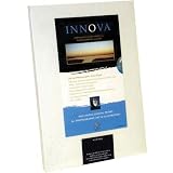 Innova Art F-Type Ultra Smooth, Brilliant White Gloss FibaPrint Inkjet Paper, 285gm2, 13 x 19, 25 Sheets