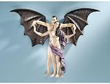 Gothic Nude Erotic Couple Wall Sculpture Statue Décor