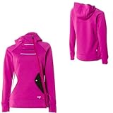 IMAGE OF Orage Lamona Fleece Jacket - Women's Mauve/White, L