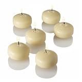2 Ivory Floating Candles Set 288 Wedding Party Favor by Quick Candles