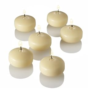 2 Ivory Floating Candles Set 288 Wedding Party Favor