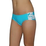Ladies Soft & Smooth Surf Dri-Fit Swim Bikini Bottom - Quick Dry - Blue & White (Size: XS)