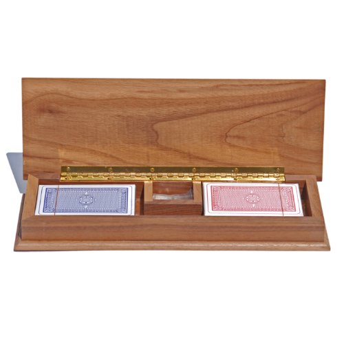 Wood Expressions 3 Trck Walnut w/Cards & Strg