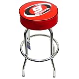 Kasey Kahne Bar Stool- Black/ Red